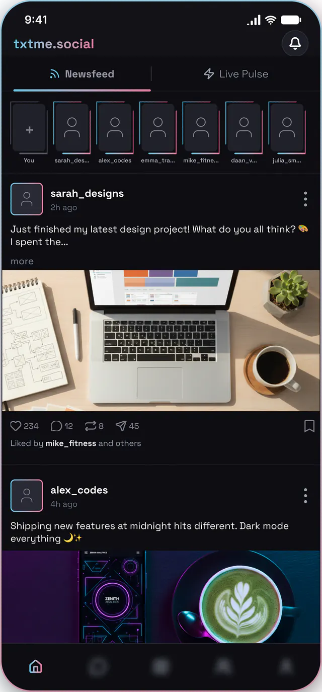 Newsfeed: Twelve stories a day. Then it's over.