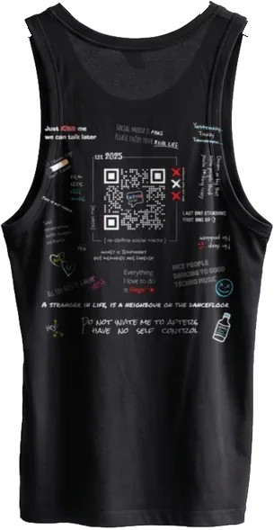 Tank Top Festival Print, back