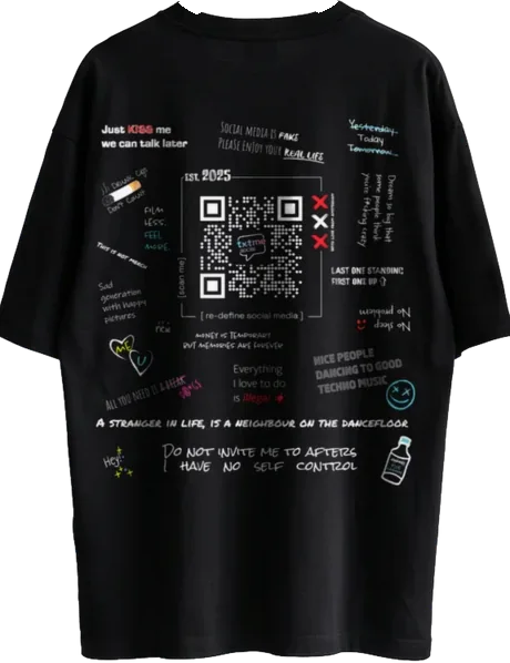 T-Shirt Festival Print, back
