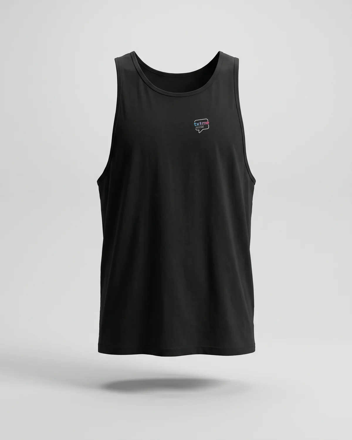Tank Top Festival Print, Black, front