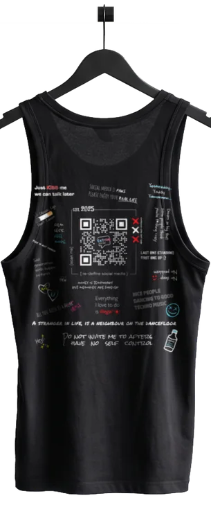Tank Top Festival Print, back