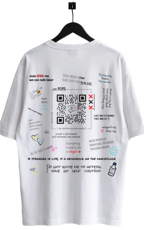 T-Shirt Festival Print, back